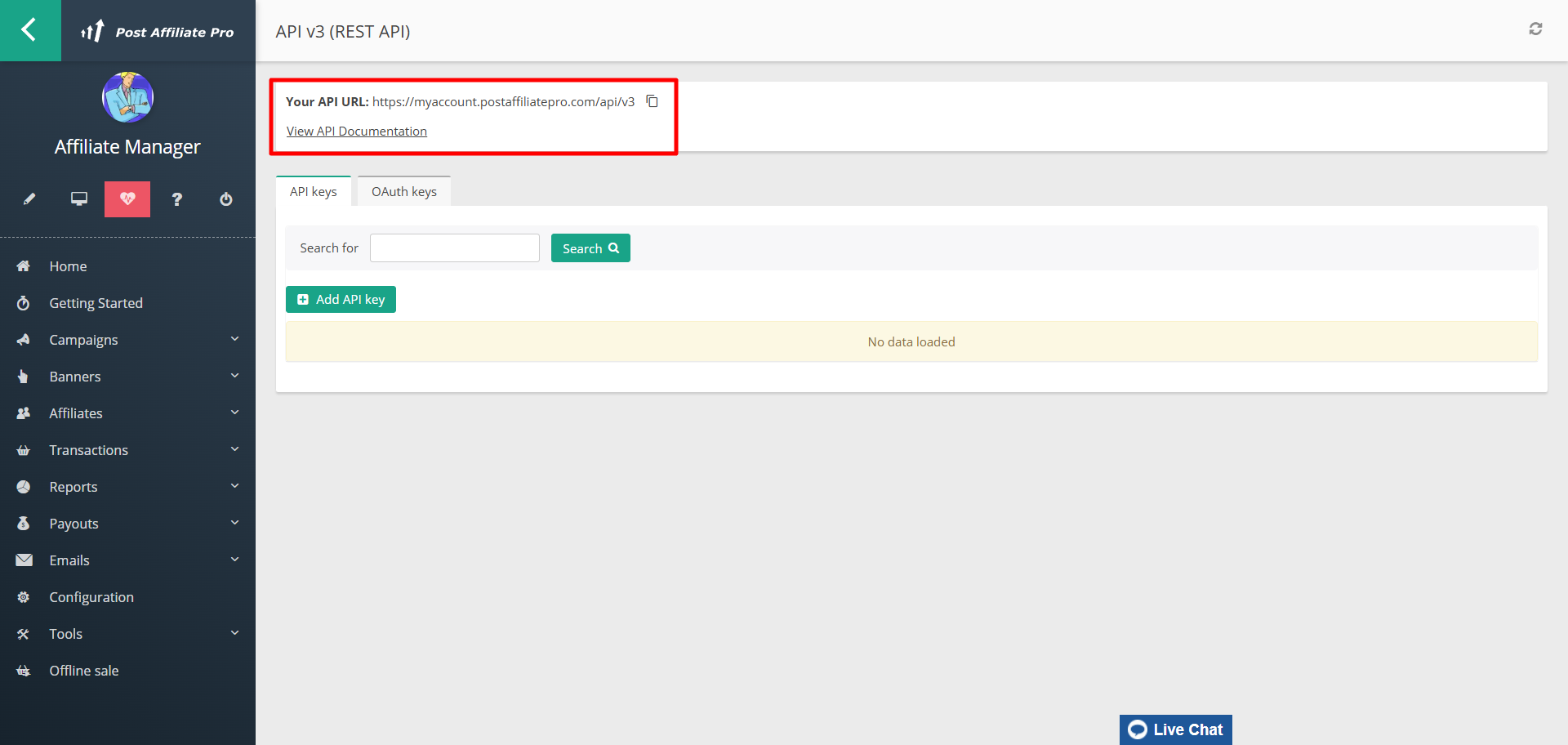 API v3 documentation overview